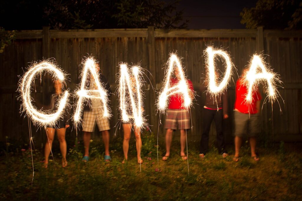 Canada Day Sparklers